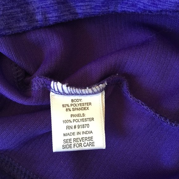 Purple Golf Long Sleeve Top - Picture 4 of 4